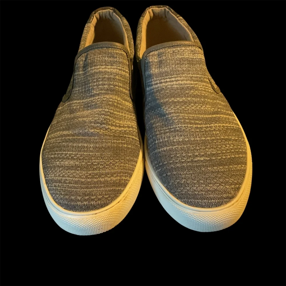 Express Men's Gray Slip-On Loafers